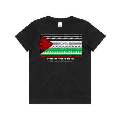 Sāmoans 4 Palestine kids tee Thumbnail