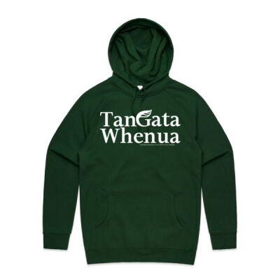 TanGata Whenua Greens hoodie Thumbnail