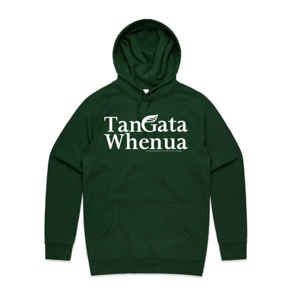TanGata Whenua Greens hoodie Thumbnail