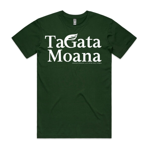 TaGata Moana Greens t-shirt Thumbnail
