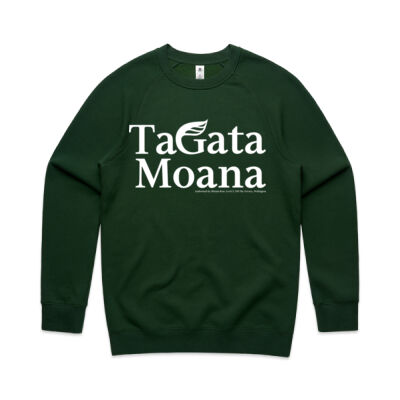 TaGata Moana Greens sweater Thumbnail