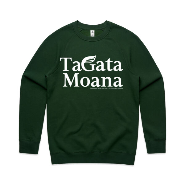 TaGata Moana Greens sweater Thumbnail