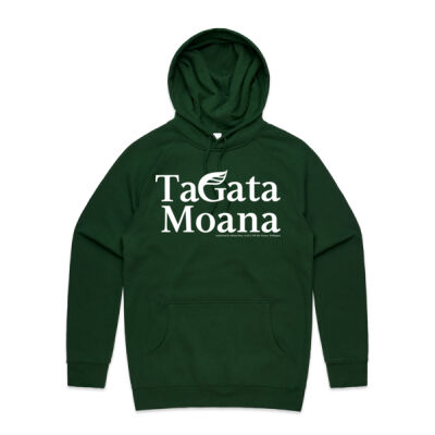 TaGata Moana Greens hoodie Thumbnail