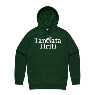 TanGata Tiriti Greens hoodie Thumbnail