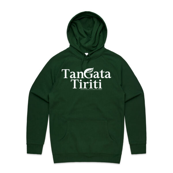 TanGata Tiriti Greens hoodie Thumbnail